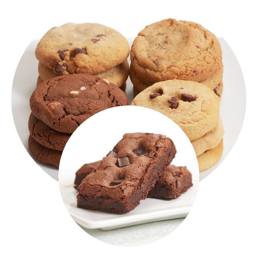 Chocolate Lovers Cookie and Brownie Assortment