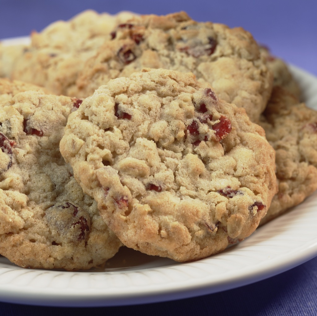 Cranberry Oatmeal White Chocolate Chip Cookie